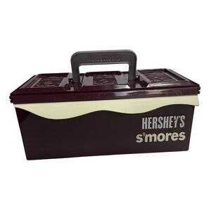 Hershey's S'Mores Caddy Carry Case & Camp Organizer - Tackle Box 11" x 5.5"